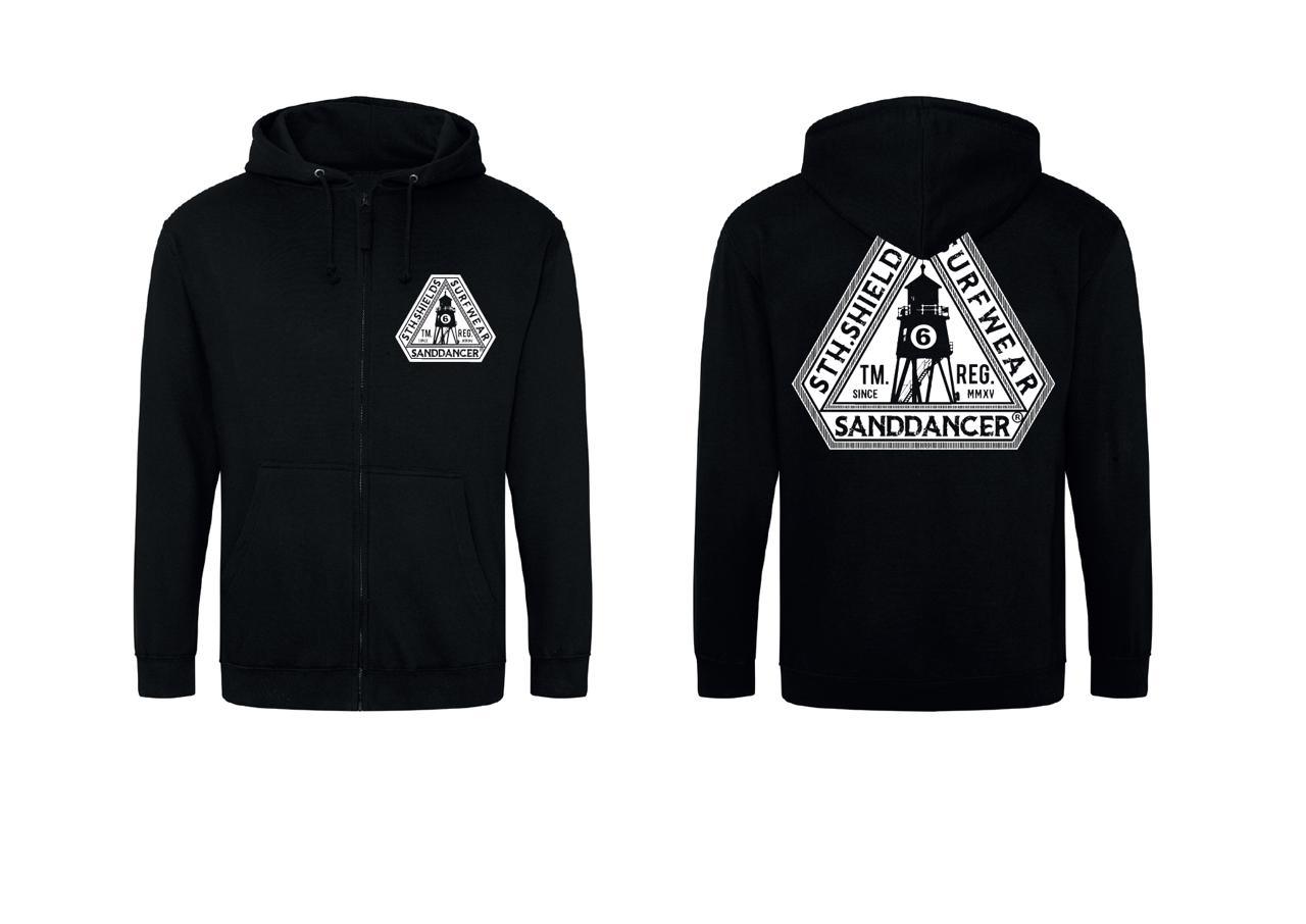 Tri Surf Zipper - Black