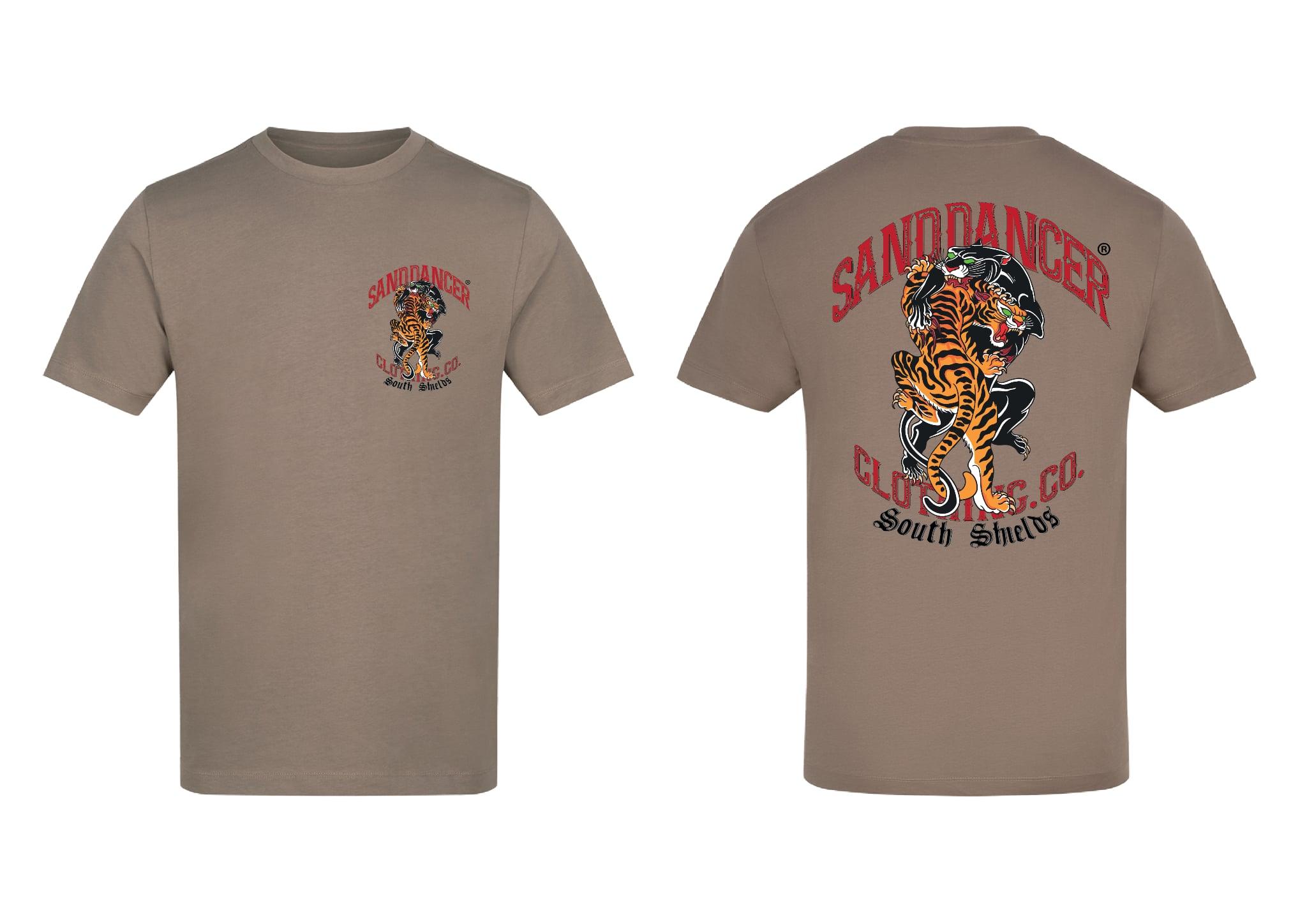 Catfight Tee - Mocha