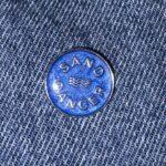 Pin Badge Royal Blue Circle