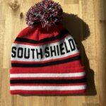 Bobble Hat - Red & White