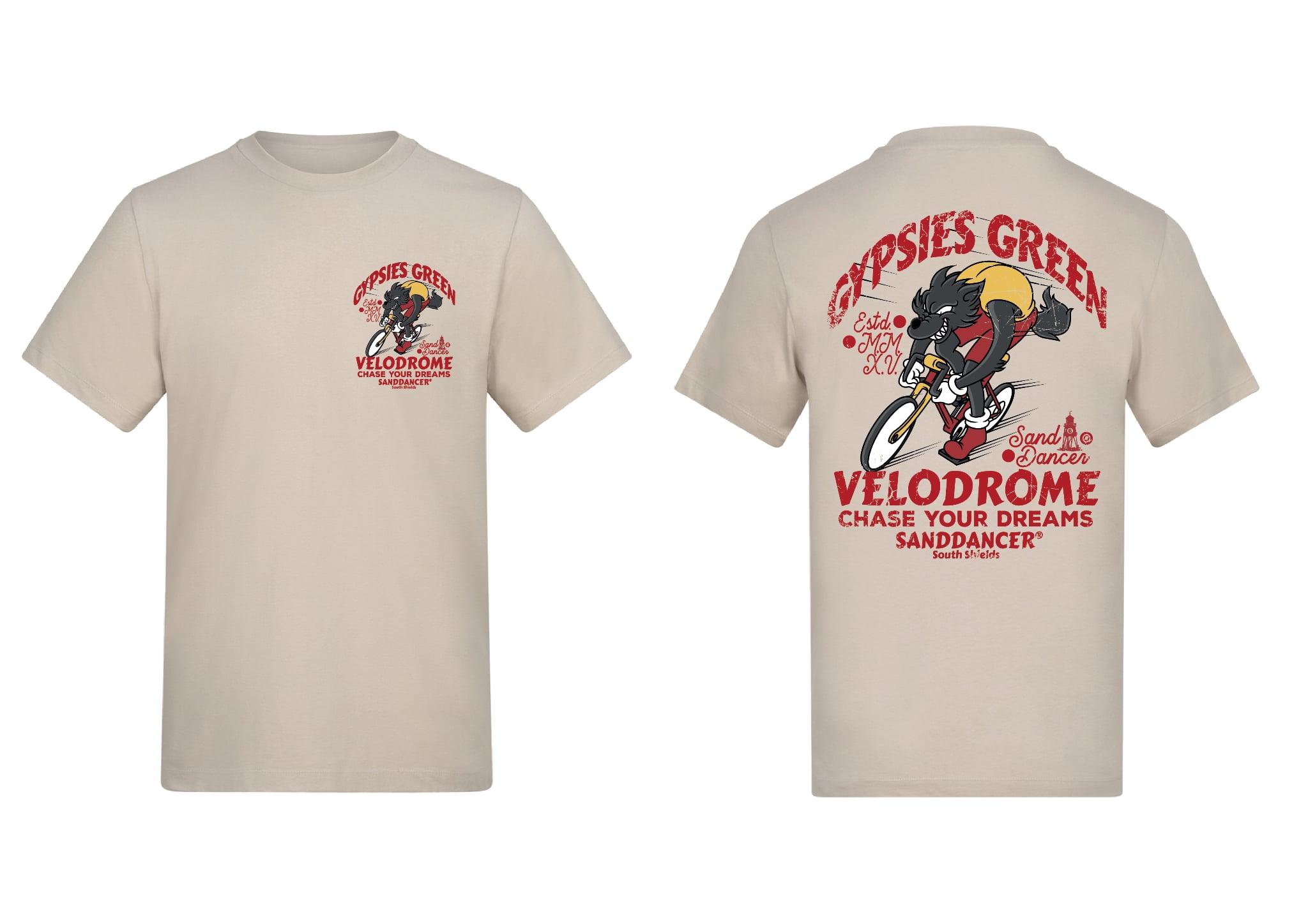 Gypsies Green Tee - Stone